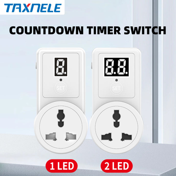 EU Plug Digital Countdown Timer Socket Countdown Socket Timer Switch ...