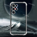 Samsung S24 2024เฉียบสำหรับ Samsung Galaxy S24Ultra S24 24S SamsungS24Ultra S 24 Plus + Ultra 4G 5G เคสใสซิลิโคนกันกระแทกฝาหลังเคสโปร่งใสโทรศัพท์. 