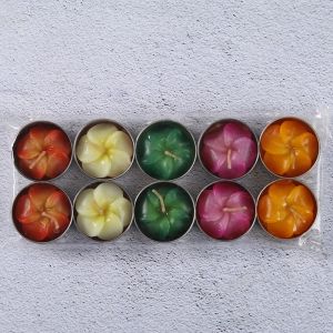 ที่ใส่เทียนทำด้วยมือไม้เทียนวินเทจติดโรแมนติกตกแต่งแสงเทียนอาหารค่ำเหมาะสำหรับร้านอาหารตกแต่งโต๊มีหน้ากระจกะ