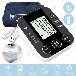 Accurate Digital Monitor Rechargeable Arm Type Meter Original Large