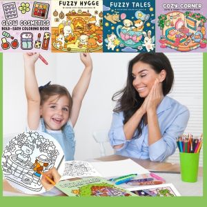 【Hurt】COD สมุดระบายสี ลายน่ารัก มีหลายแบบ สมุดระบายสีสุดน่ารักเพื่อการศึกษา ผู้ใหญ่และวัยรุ่น ของเล่นเด็ก