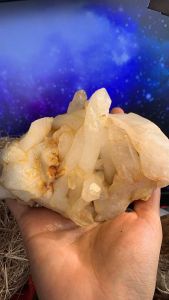 Đá THẠCH ANH trắng TỰ NHIÊN phale NĂNG LƯỢNG VŨ TRỤ MẠNH 467