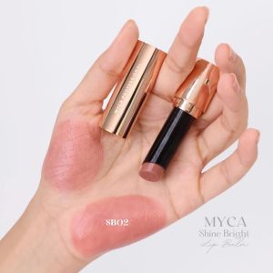 MYCA ( ไมก้า ) SHINE BRIGHT LIP BALM ลิปบาล์มฉ่ำๆ มีสีนิดๆ ปากแห้งต้องตัวนี้เลย