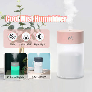 260ml USB Colorful Air Humidifier Aroma Essential Oil Diffuser Ultrasonic Mist LED NightLight Purifier Aromatherapy