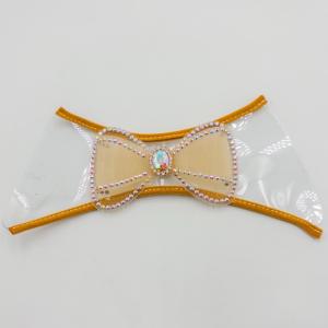 Guốc gỗ 10 phân mũi tròn dép gỗ 1 tấc quai nơ sang chảnh Ngọc Diệp guốc mộc đế xuồng 10cm mặc cùng áo dài bà ba pháp phục phụ kiện chụp ảnh biểu diễn văn nghệ