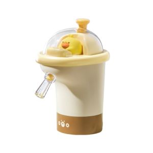 SIDSI One-button Switch Barreled Water Pump Cartoon USB Rechrgable Water Bottle Pump Mini Durable Electric Water Dispenser Travel
