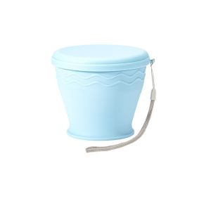 SUPERSTITION EFFLUENCE78SU6 200ml Foldable Silicone Cup With Lid Silicone Portable Drinking Cup Drinking Mug Outdoor Travel