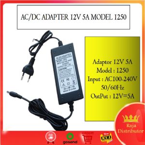 Adaptor Adapter 12V 5A Model 1250