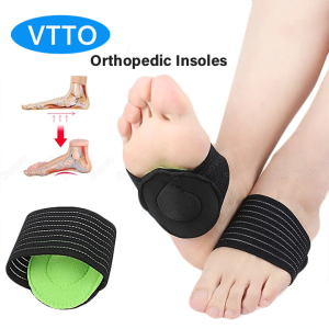 VTTO 1คู่ Plantar Fascimers รองเท้าที่ดีสำหรับเท้าแบนสีเขียว ความเจ็บปวดลดฝ่าเท้า ระบบแรงกระแทกแผ่นรองเท้า สำหรับการดูแลเท้าตอนกลางคืนเครื่องมือ