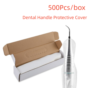 500Pcs/Box Dental Disposable Cleaning Machine Handle Protective Film Oral Materials Waterproof Anti-pollution