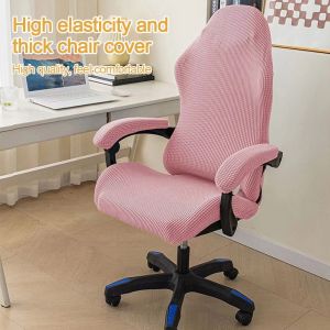 NEXASHOP Stretchy Gaming Chair Covers Breathable Thicken Chair Cover Set Durable with Armrest Protection Computer Chair Covers for Office Home