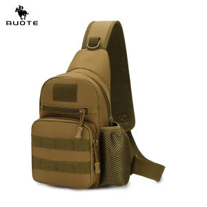 AUOTE Multifunctional Chest Bag Men Outdoor Hiking Bag Waterproof Travel Shoulder Bag Large Capacity Lightweight Sports Fitness Backpack Casual Shoulder Bag School Bag Camping Bag