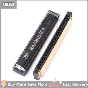 [COD] SHZTGM 24ช่องคีย์ของ C เล่นออร์แกน tremolo ออร์แกนปากบลูส์สองแถว