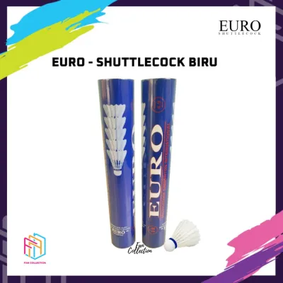 Shuttlecock Kok Badminton / Bulu Tangkis EURO Biru
