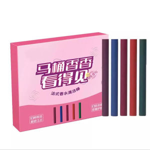 IN STOCK French perfume cleaning sticks bathroom antibacterial deodorant cleaner toilet deodorant toilet cleaner sticks strong descaling and decontamination toilet cleaner*mojogy