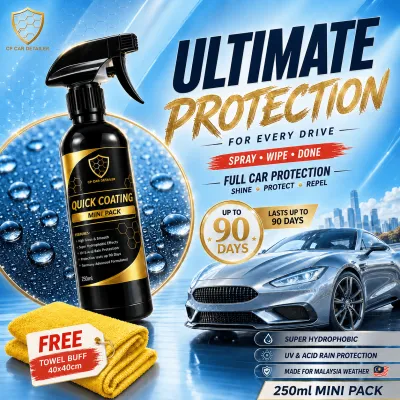 【CP CAR Detailer】 MINI Quick Coating 250ml Spray Coating Car Nano Coating Car Coating Ceramic Coating