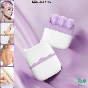 [DỤNG CỤ THƯ DÃN] Lăn Mặt Đá Khoáng 2 Đầu Massage Mặt Và Mắt Giảm Sưng Thâm Dưỡng Da Nâng Cơ Làm Dịu Da