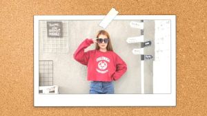 Atasan Crop / Sweater Crop Terbaru / Sweater Crop