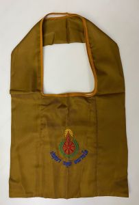 ย่ามพระสงฆ์ ย่ามเณร เนื้อผ้าลีวาย คละลาย มีหลายสีให้เลือก สีพระราชนิยม/สีทอง/สีแก่นบวร