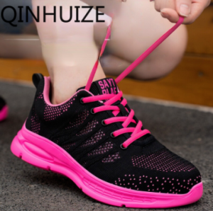 QINHUIZE New safety Shoes Ladle Anti-smashing Anti-piercing Soft-soled Work Shoes Fashion Breathable Safety Shoes