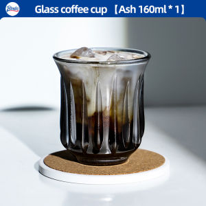 Bincoo cốc thủy tinh chất lượng cao chịu nhiệt cốc cà phê uống nước trái cây Glass drinkware drinkware cho nhà và văn phòng