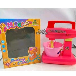 Mainan Anak Mixer OCT 2410 Bisa Berputar Nyala Menggunakan Baterai Murah | Mainan Anak Pengaduk Mixer Mixeran Bahan Plastik Bisa Berputar Bergerak | Mainan Anak Edukasi Mixer Pengaduk Bakery Cake Terbaru
