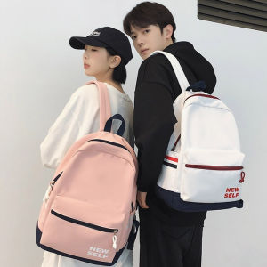 Versi korea lelaki dan wanita kapasiti besar ransel mudah kasual pelajar sekolah menengah pelajar