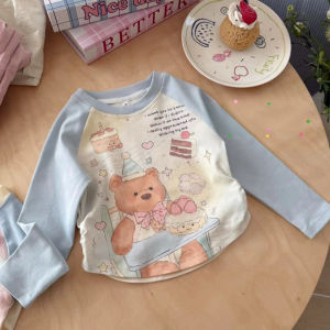 MC165 ใหม่ พร้อมส่งเสื้อแขนยาว นิ่มเด้ง ไม่บาง ไม่หนากำลังพอดีลายน่ารักมาก