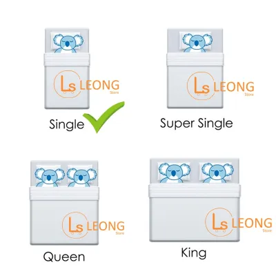 UMI GETHA SUNNY 5 SINGLE /SUPER SINGLE MATTRESS 100% FULL LATEX MATTRESS TILAM GETAH 天然树胶床褥