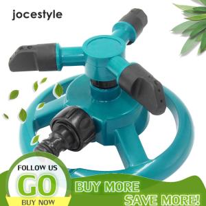 【New Arrival】360 Degree Rotating 3 Nozzle Garden Sprinkler Auto Watering Grass Lawn Tool