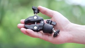 ULANZI R099 Super Clamp 360 Ball Head Handlebar Motorcycle Bicycle Bike Mount for DSLR GoPro Insta360 DJI Action Camera