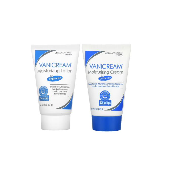 Vanicream Moisturizing Lotion or Moisturizing Cream For Sensitive Skin