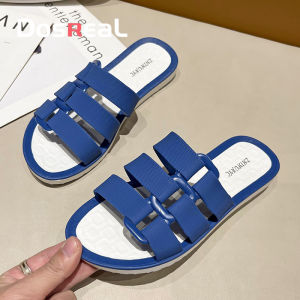 Dosreal Sippers Hàn Quốc Cho Nữ Dép Nữ Cao Su Một Dây Thường Ngày Dép Đi Biển Mùa Hè Cho Người Lớn