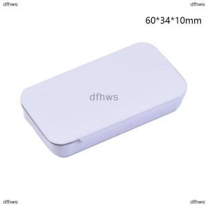 [COD] dfhws 1PC Mini Iron Box Slide Cover Storage Box Wedding Portable Tin Boxes Container