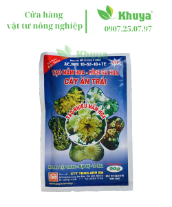 Phân bón AE NPK 10-52-10+TE 50gr Tạo Mầm Hoa và Kích Ra Hoa Cây Ăn Trái