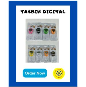 Tasbih Digital Mini Tangan Alat Hitung Manual Tasbih Tally Counter