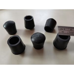 Rubber Footings1/2 inch (12mm) Inside diameter ROUND OUTER HEAVY DUTY