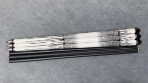 Professional Carbon Fiber Pool Billard Cue Set - 58" 19oz with Case Precision Grip & Low Spin Tips
