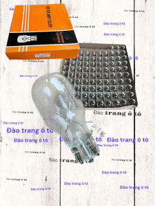 Hộp 100 bóng T15 12v/10W lắp cho xe ô tô các loại phổ biến bóng tép nhỡ bóng cắm trần táp lô mí đèn siêu sáng