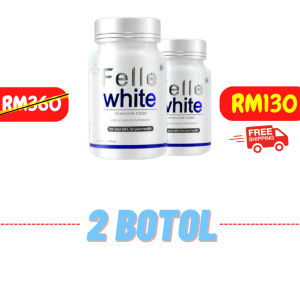 Promosi FelleWhite HQ 10Xwhitening Booster  Pos Setiap Hari (FreeGift banyak)