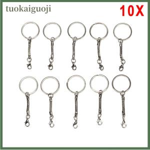 tuokaiguoji 10X Snake Chain Key Rings DIY Jewelry Findings Craft Jewelry Accessories