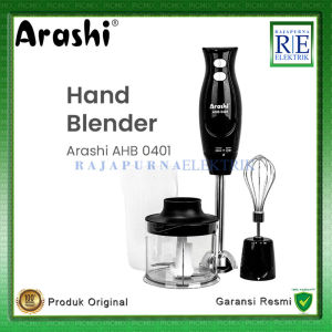 ARASHI Blender Tangan Hand Mixer Chopper 4 IN 1 Multifungsi AHB 0401 ORIGINAL