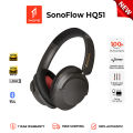 【สินค้าใหม่เปิดตัวแล้ว】1MORE Sonoflow Pro HQ51 - หูฟังไร้สาย Hi-Res, เสียง HiFi, Bluetooth 5.4 และการตัดเสียงรบกวน 42dB, หูฟังครอบหู, เล่นเพลงได้นาน 100 ชั่วโมง, เบสหนัก, ชาร์จเร็ว, เล่นเกมและกีฬาเสียงต่ำ, เชื่อมต่อสองอุปกรณ์, รับรองโดย Jay Chou. 
