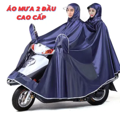 ÁO MƯA 2 ĐẦU CAO CẤP - ÁO MƯA ĐÔI 2 CỔ NHIỀU MÀU CAO CẤP - ÁO MƯA MẸ BÉ TIỆN DỤNG - ÁO MƯA NGƯỜI LỚN 2 ĐẦU VNXK - ÁO MƯA TIỆN DỤNG