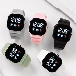 LED Student Fashion Digital Watch Outdoor Sports Waterproof Student Electronic Watch