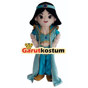 Kostum maskot badut jasmine setelan lucu fashion karnaval
