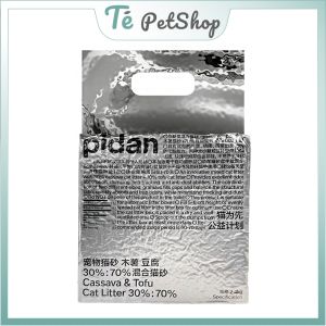Cát vệ sinh hữu cơ Pidan Đậu nành mix dành cho mèo nhạy cảm