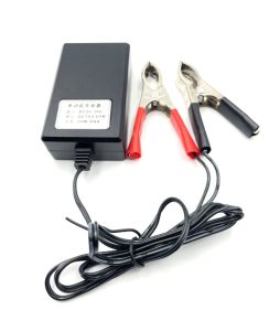 4USB Port Power Adapter with Battery Clip DC12V24 to 5V 8A USB Power Adapter Buck Regulator Charger