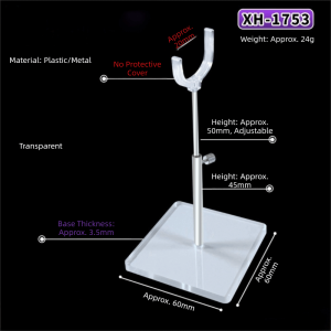 ONTOSTORE90RE8 Adjustable Doll Display Holder Slip Resistant Height Adjustable Doll Standing Bracket Quality BJD Doll Doll Stand