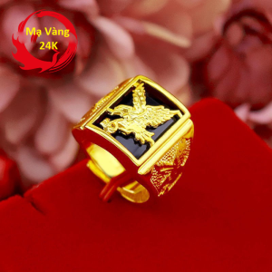 Nhẫn Đại Bàng Tung Cánh Vàng 24K Cá Tính Thời Trang Đẳng Cấp RBDAIBANGVANG5
